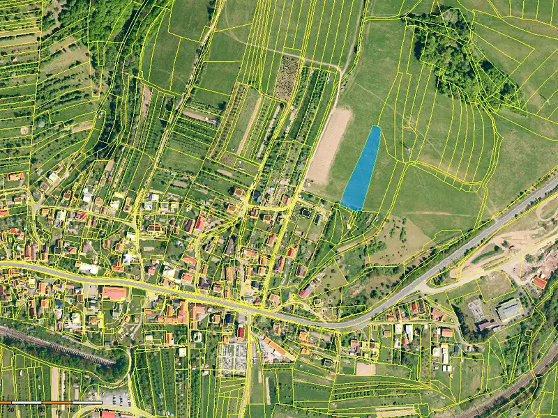 Prodej pole 4100 m², Střelná – náhled fotky 3