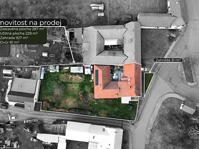 Prodej vícegeneračního domu 228 m², pozemek 1326 m²