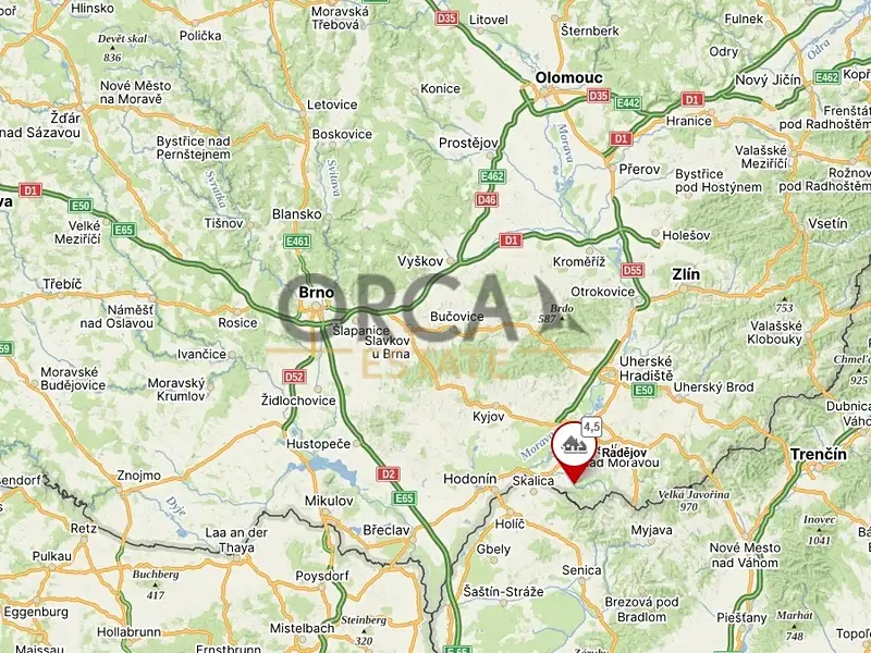 Prodej pole 1222 m², Radějov – náhled fotky 3