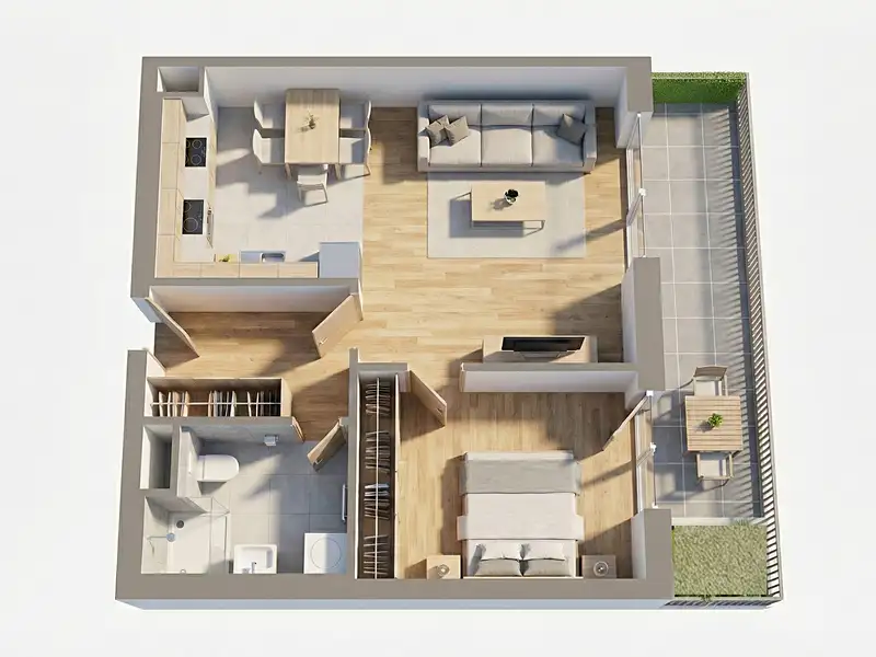 Prodej bytu 2+kk 54 m², Hradec Králové – náhled fotky 3