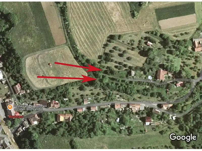 Prodej stavebního pozemku 7266 m², Rozhraní – náhled fotky 2