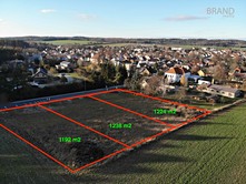 Prodej  stavebního pozemku 1 192 m²