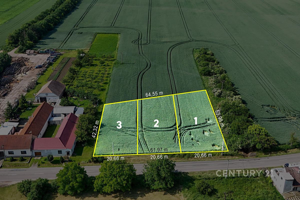 Prodej stavebního pozemku 1000 m²