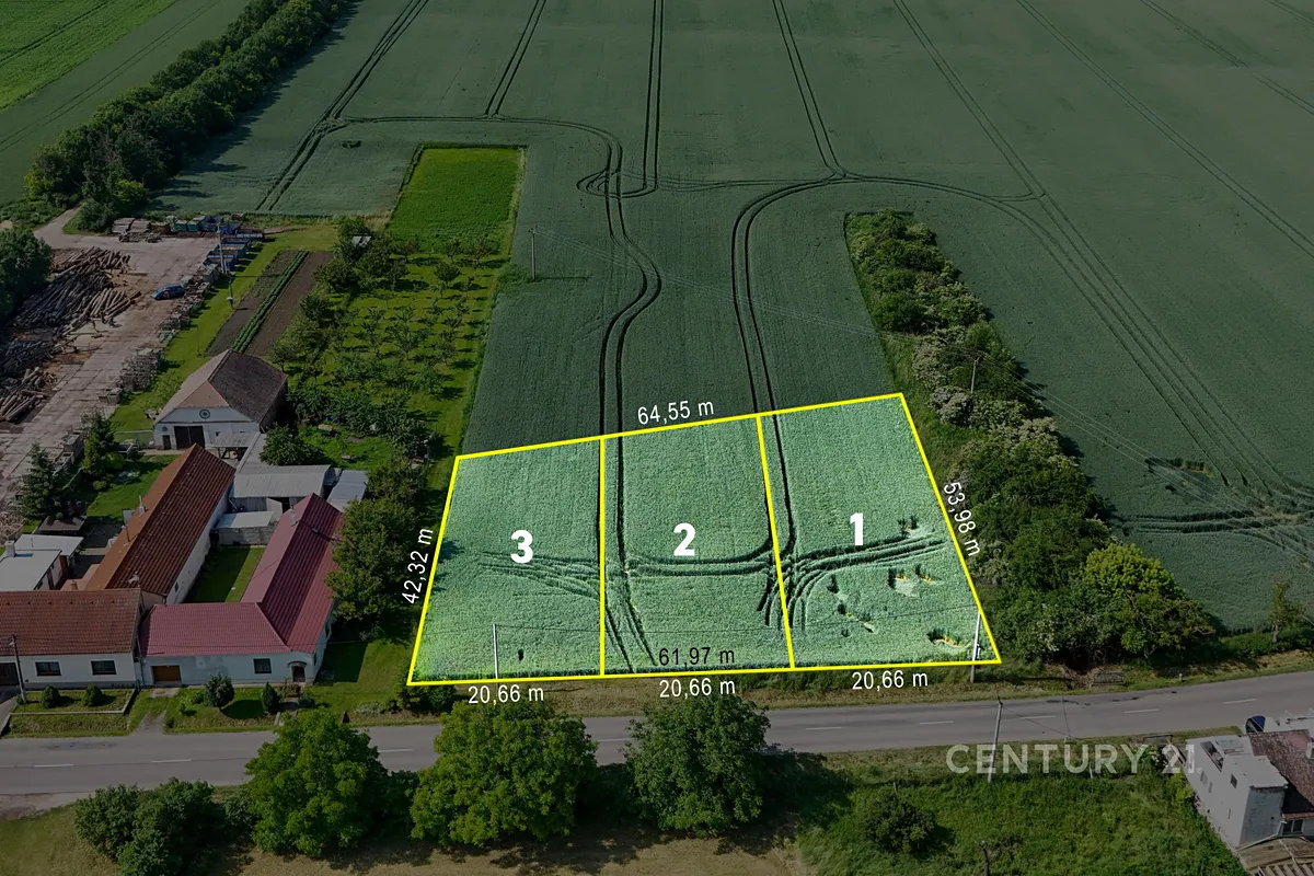 Prodej stavebního pozemku 1000 m²