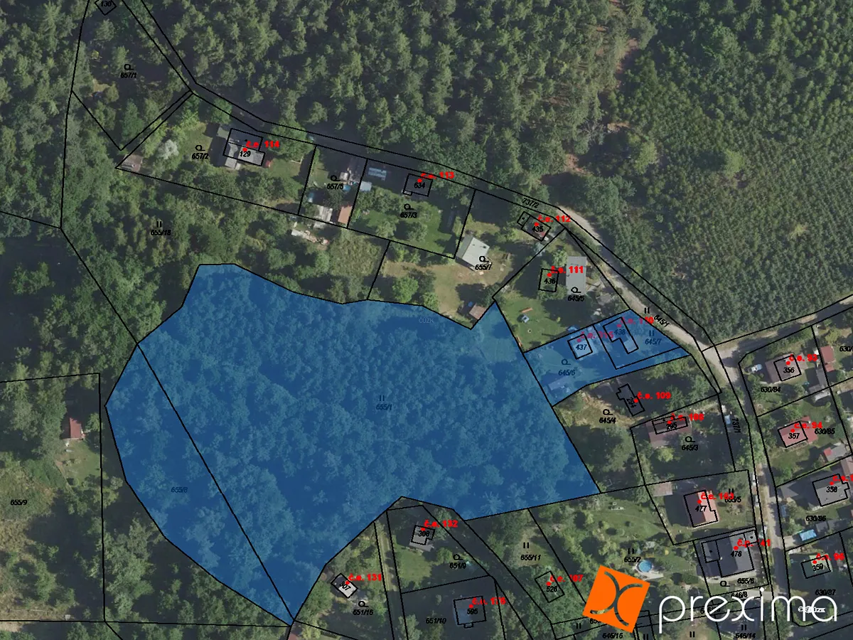 Prodej zahrady 10098 m²