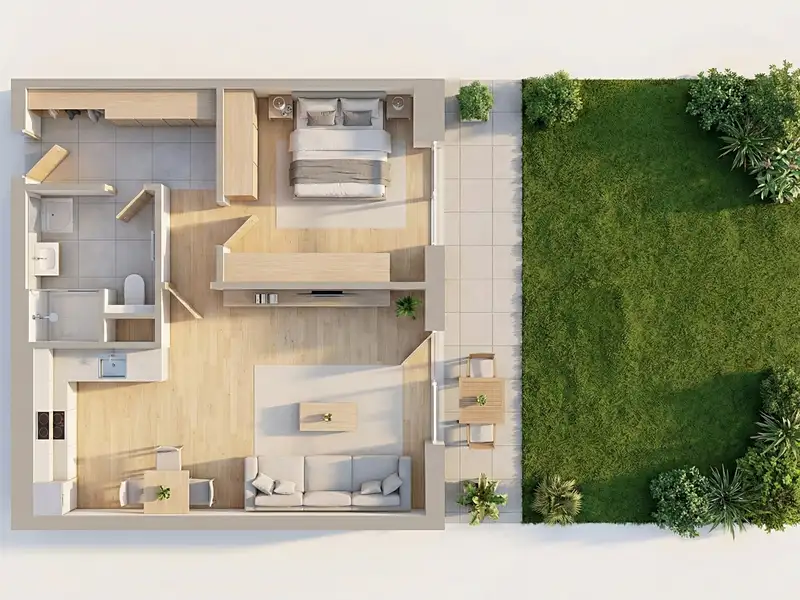 Prodej bytu 2+kk 53 m², Hradec Králové – náhled fotky 3