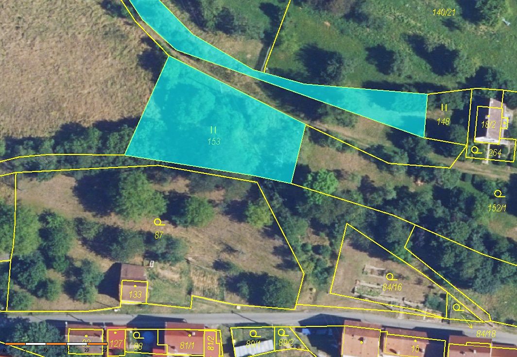 Prodej stavebního pozemku 7266 m²