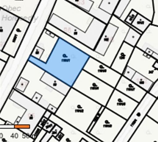 Prodej stavebního pozemku 557 m²