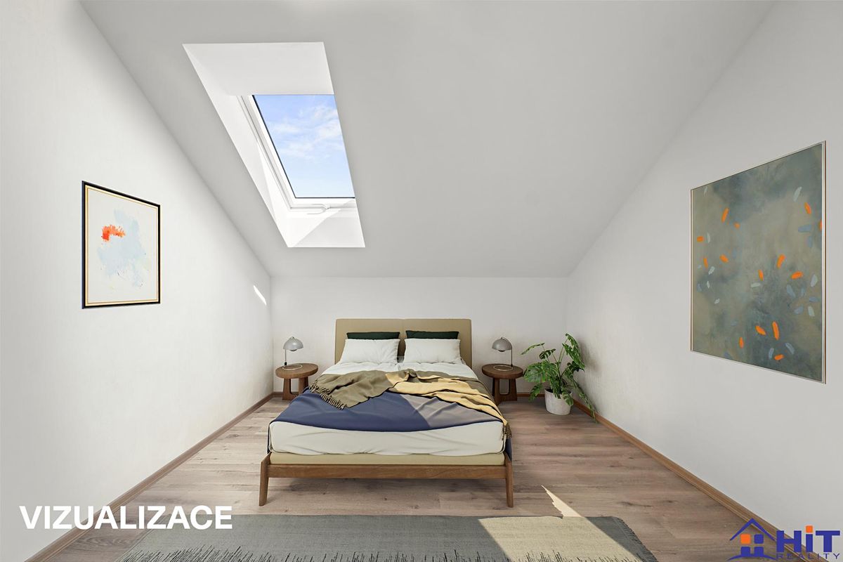 Prodej bytu 2+kk 46 m² (Podkrovní)