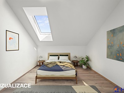 Prodej bytu 2+kk 46 m² (Podkrovní)