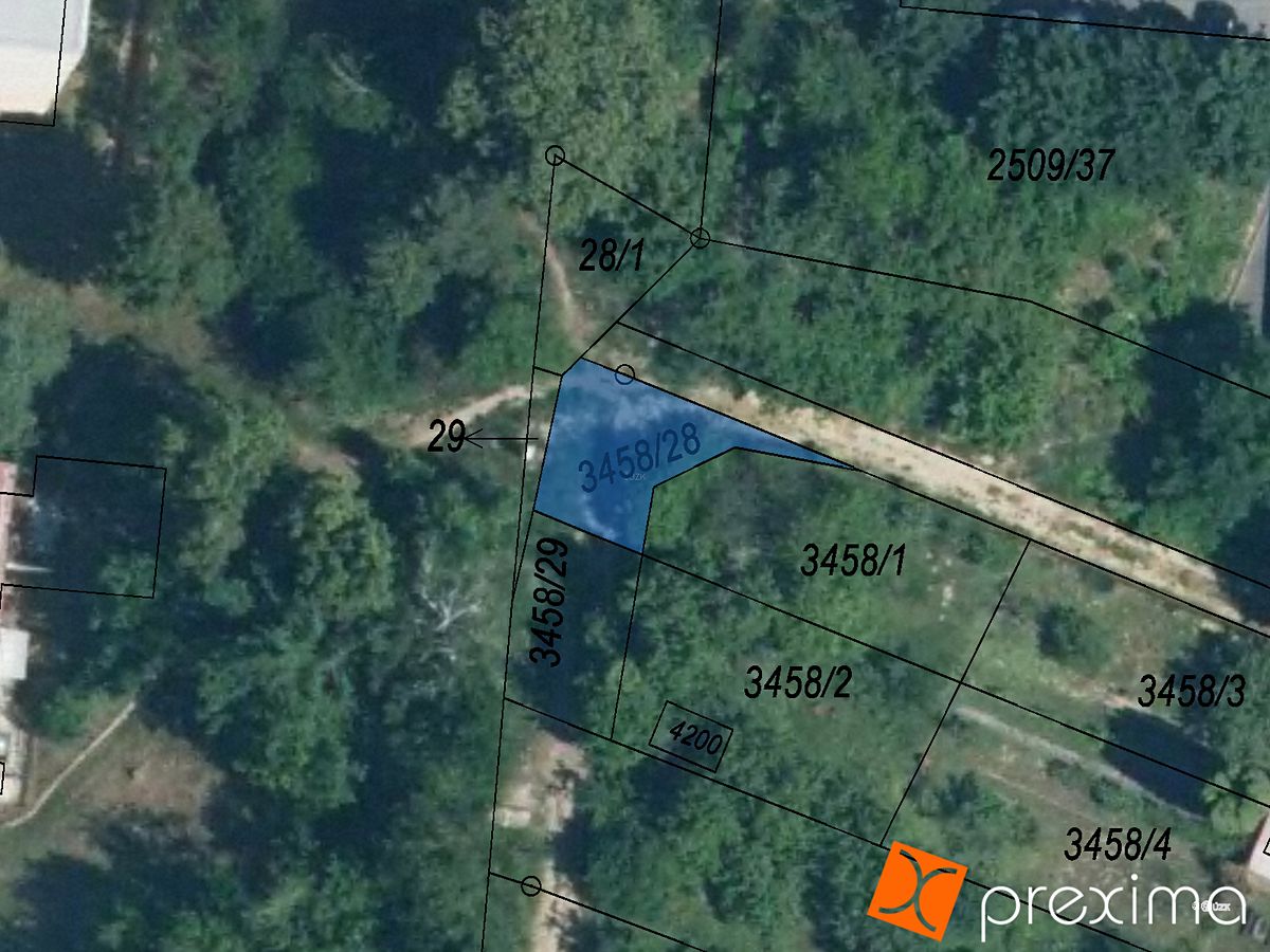 Prodej pozemku 70 m², Kyjov – fotka 1 z 3