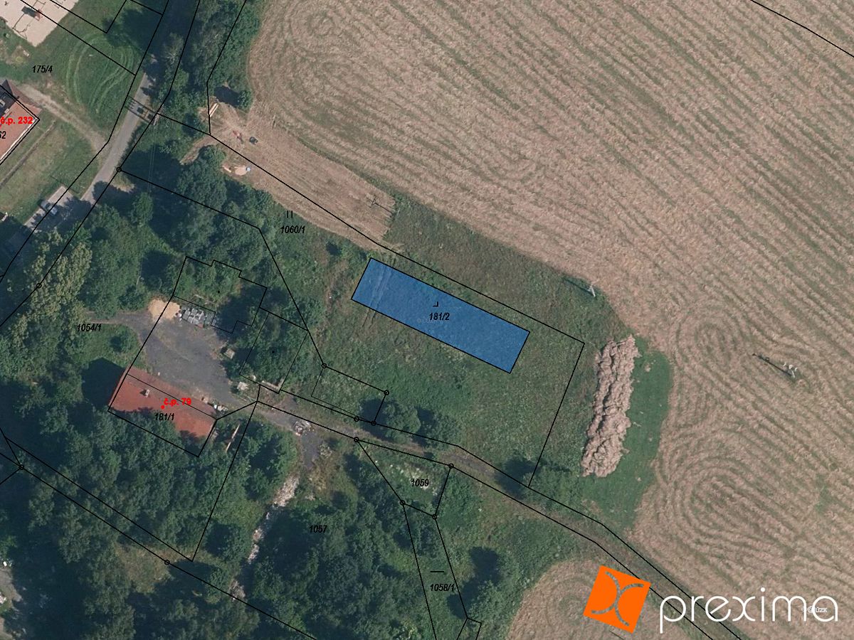 Prodej komerčního pozemku 485 m²