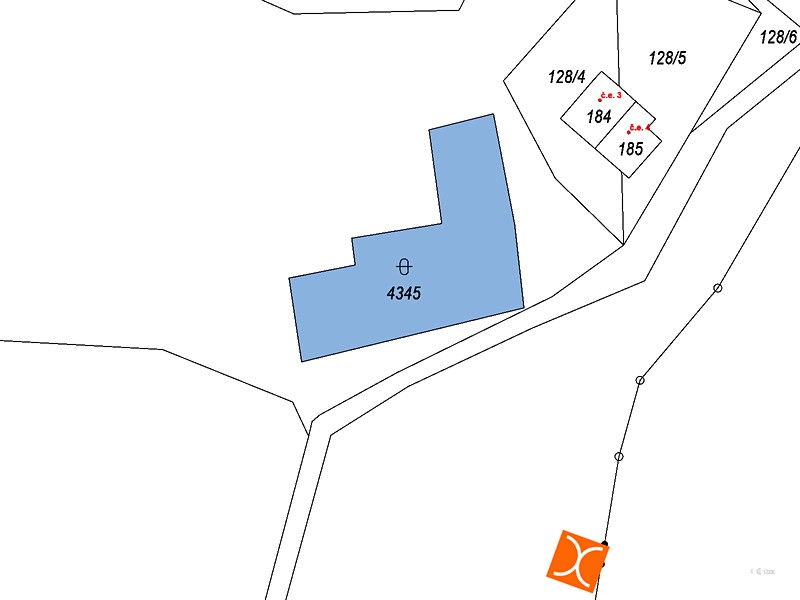 Prodej  komerčního pozemku 518 m² - View 2