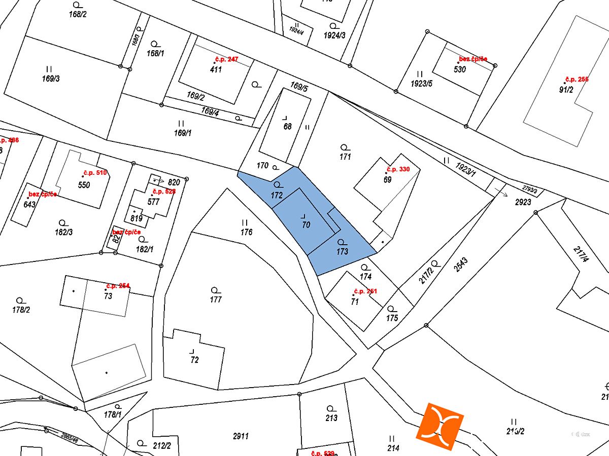 Prodej stavebního pozemku 478 m² – fotografie 2