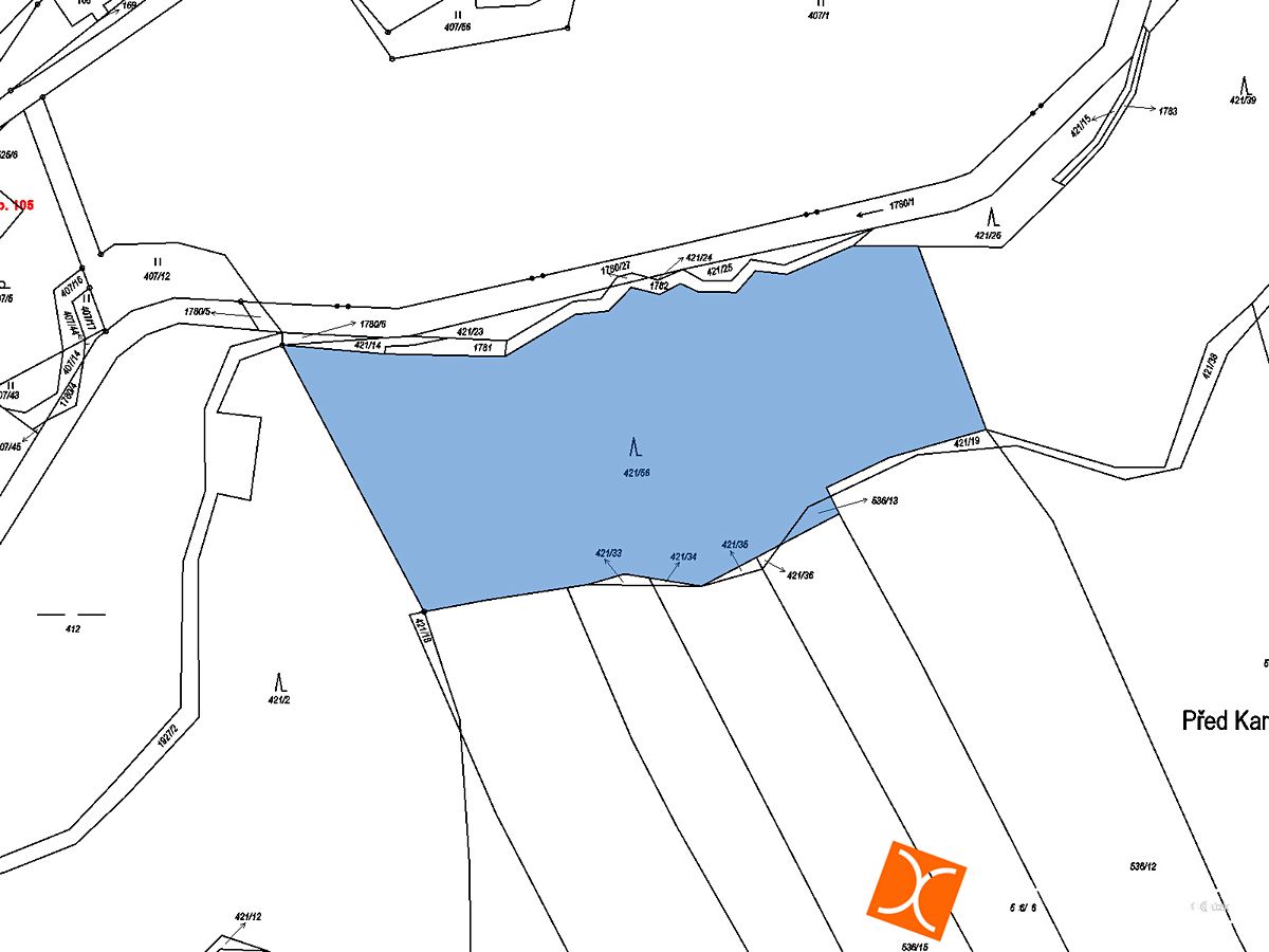 Prodej lesa 7841 m² – fotografie 2