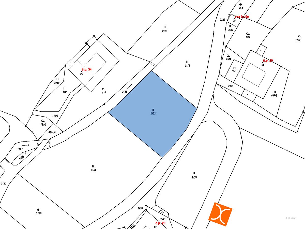 Prodej komerčního pozemku 2762 m² – fotografie 2