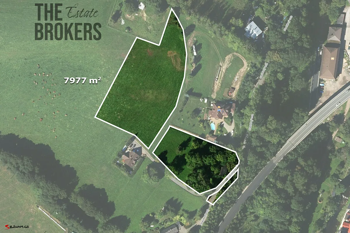 Prodej stavebního pozemku 7977 m²