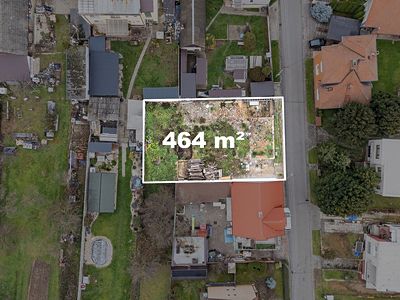 Prodej stavebního pozemku 464 m²