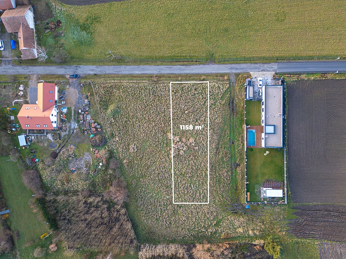 Prodej stavebního pozemku 1158 m² – fotografie 3