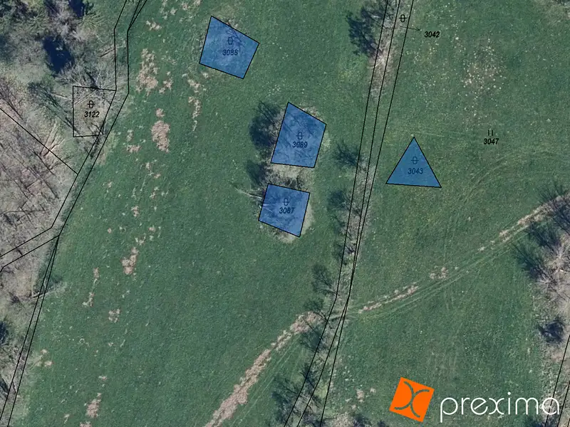 Prodej pole 4932 m², Petrovice – náhled fotky 3