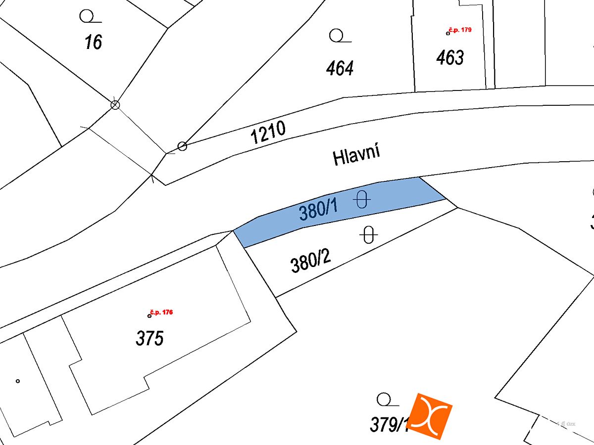 Prodej stavebního pozemku 72 m² – fotografie 2