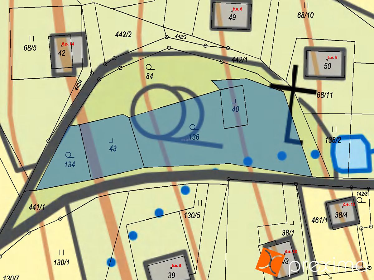 Prodej stavebního pozemku 1388 m² – fotografie 3