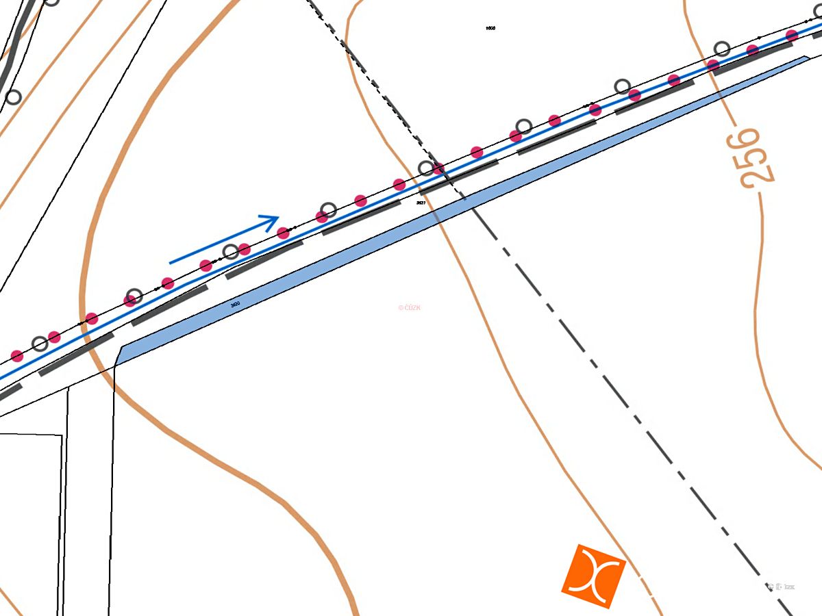 Prodej pole 2068 m² – fotografie 3