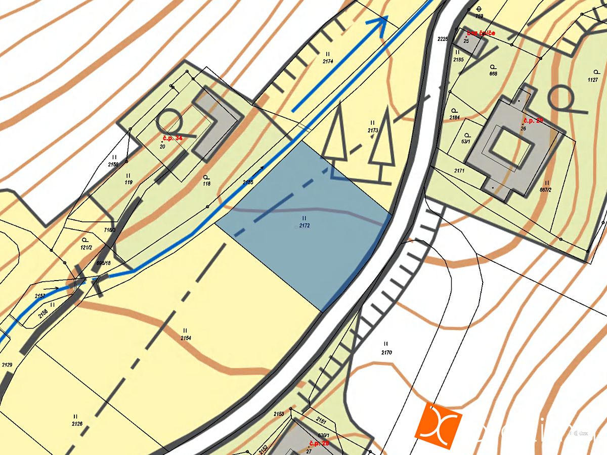 Prodej komerčního pozemku 2762 m² – fotografie 3