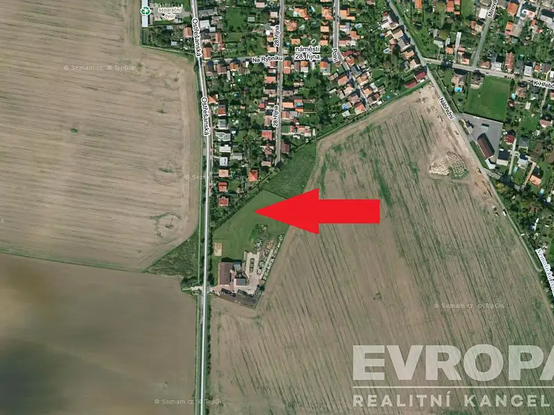 Prodej stavebního pozemku 6736 m², Pardubice – náhled fotky 2