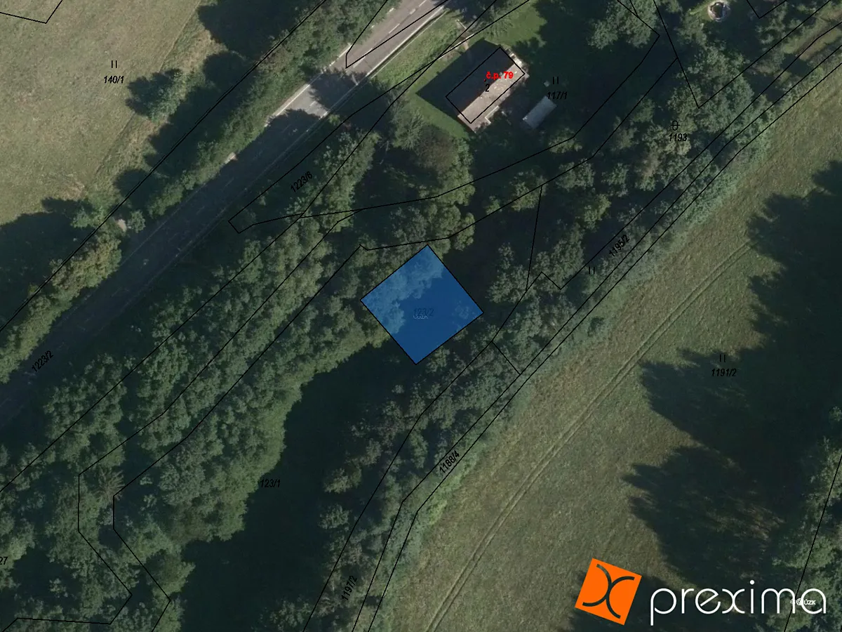 Prodej stavebního pozemku 385 m²