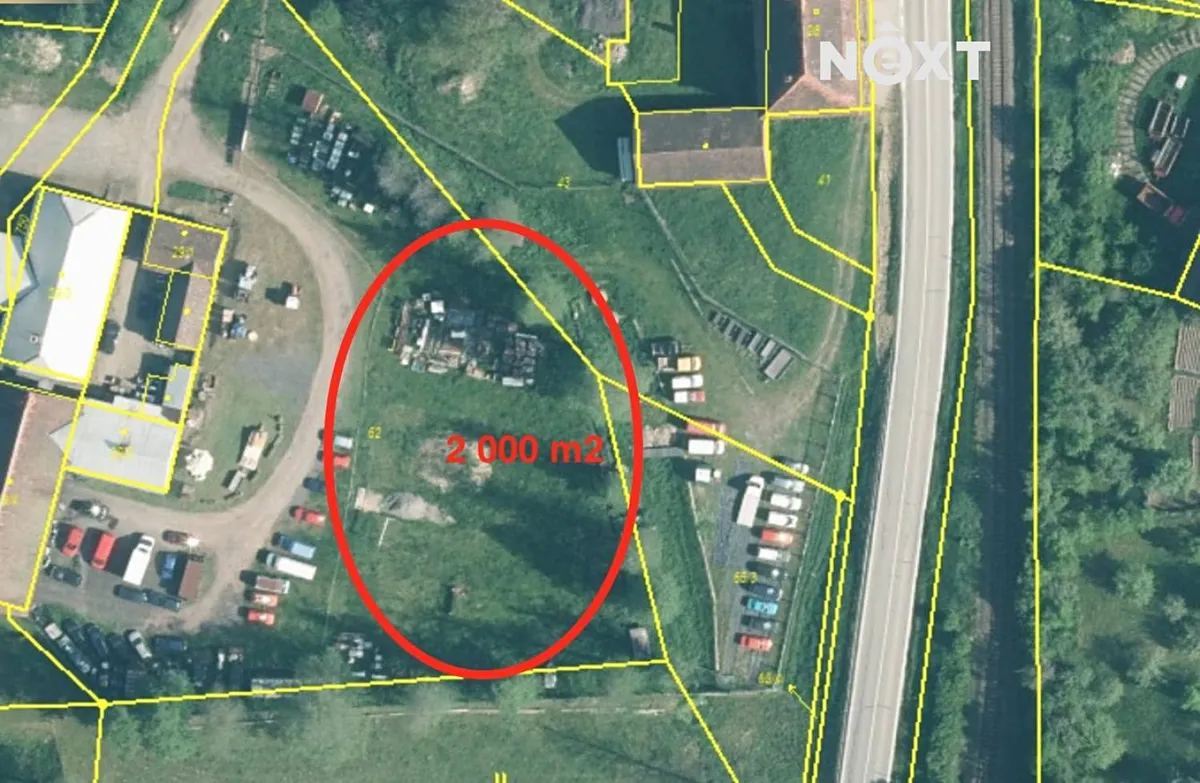Pronájem pozemku 2000 m²