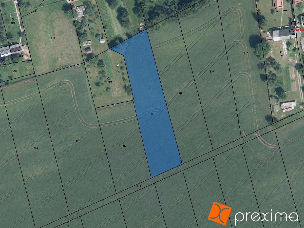 Prodej pole 3174 m², Onšov – fotka 1 z 3