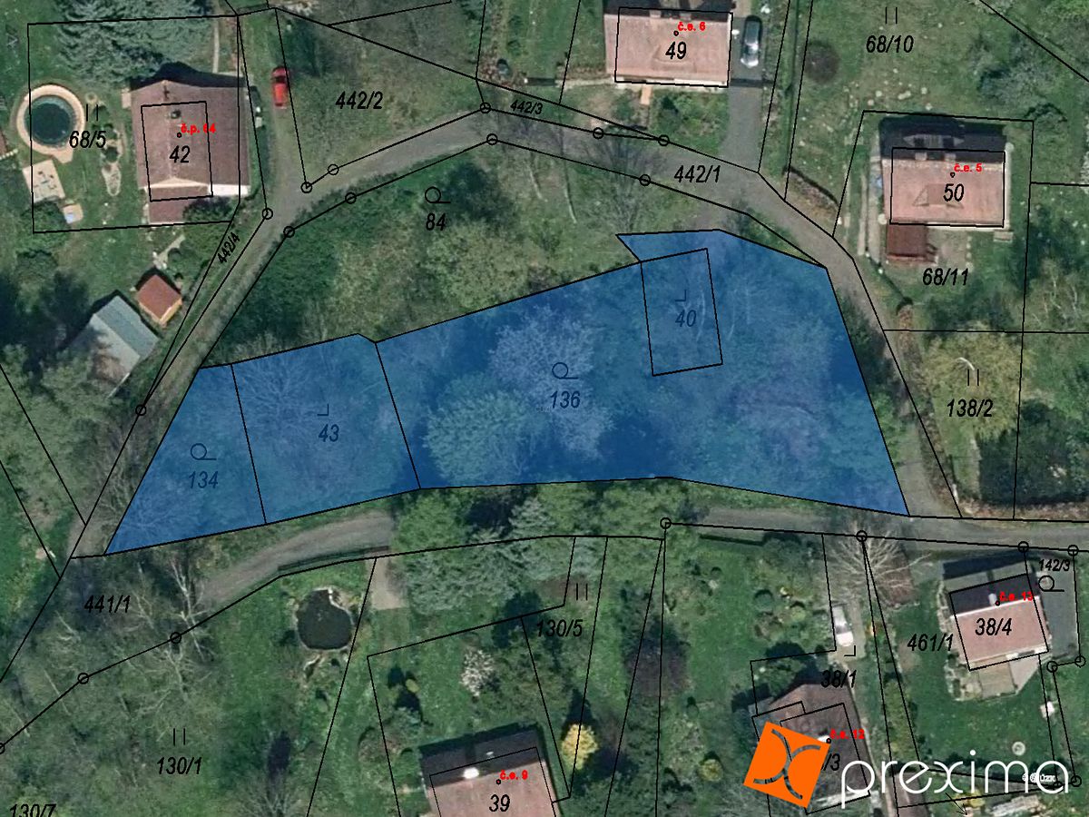 Prodej stavebního pozemku 1388 m²