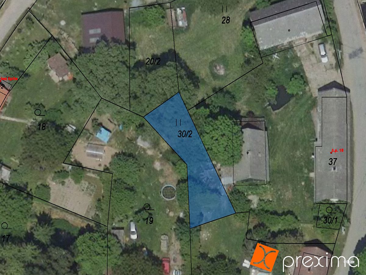 Prodej stavebního pozemku 297 m²