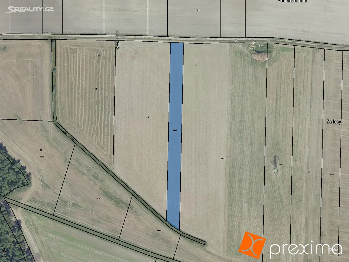 Prodej podílu 1/4 pole 723 m²