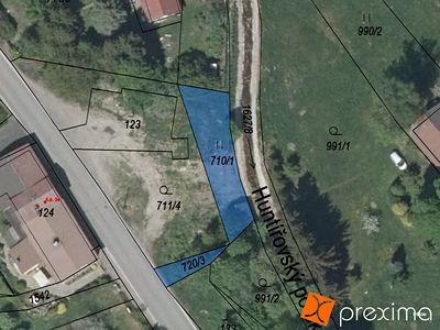 Prodej stavebního pozemku 284 m²