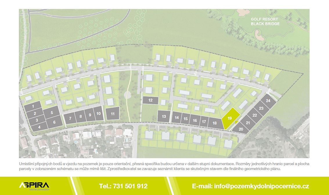 Prodej stavebního pozemku 769 m²
