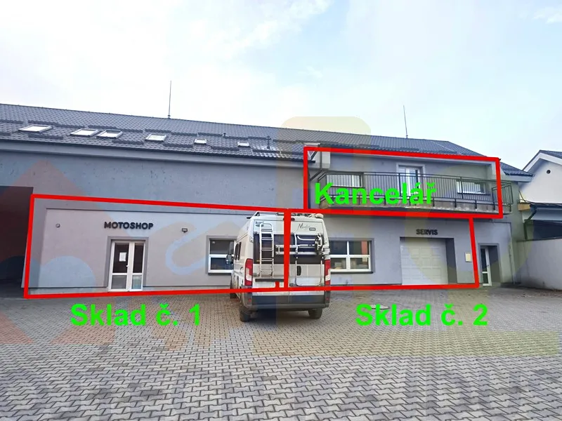Pronájem skladového prostoru 176 m²