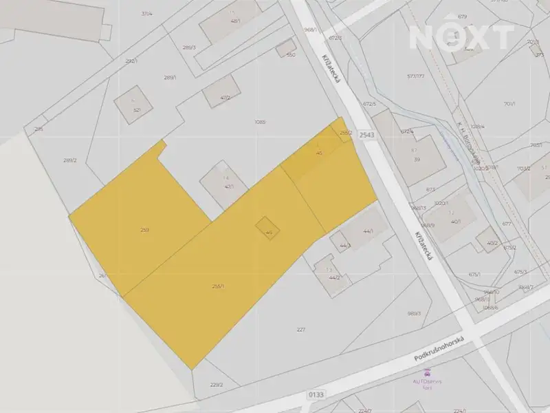 Prodej stavebního pozemku 4368 m², Litvínov – náhled fotky 1