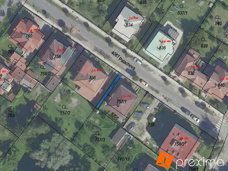 Prodej stavebního pozemku 29 m², Poděbrady – náhled fotky 1