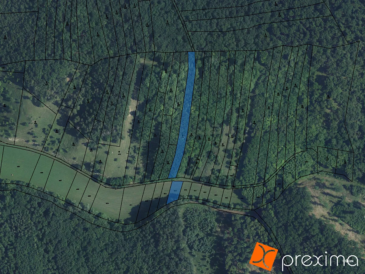 Prodej podílu 1/3 pozemku 993 m²