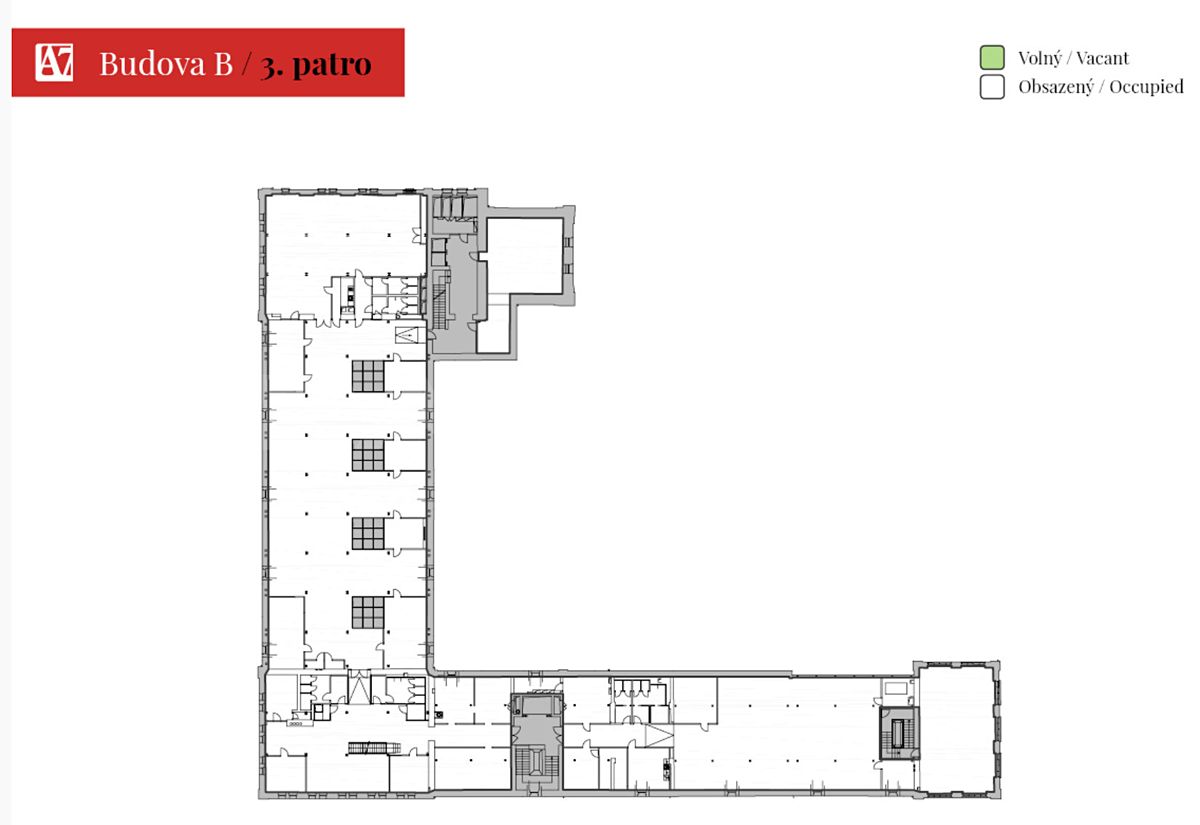 Pronájem kanceláře 350 m² – fotografie 3