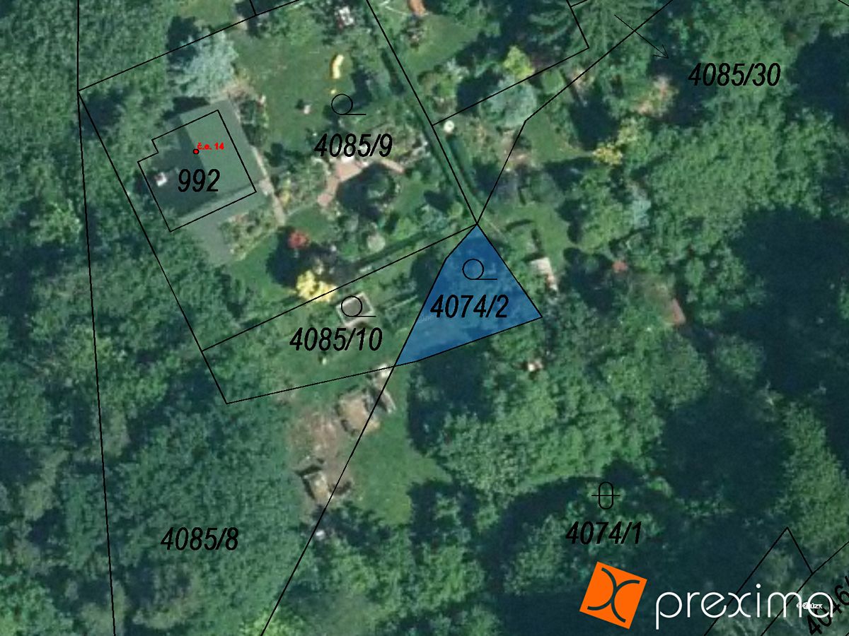 Prodej zahrady 52 m²