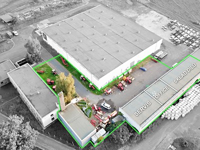Pronájem obchodního prostoru 2 887 m²