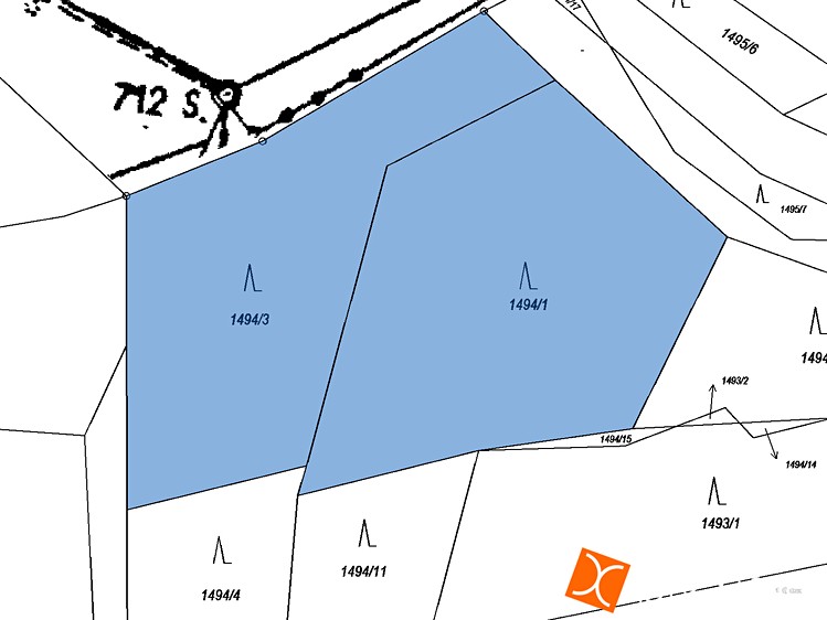 Grundstück zum Kauf, 1.094 m² (2 von 3)
