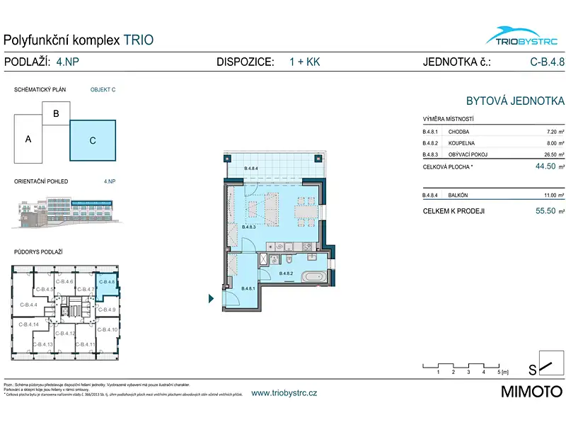 Prodej bytu 1+kk 46 m², Brno – náhled fotky 2