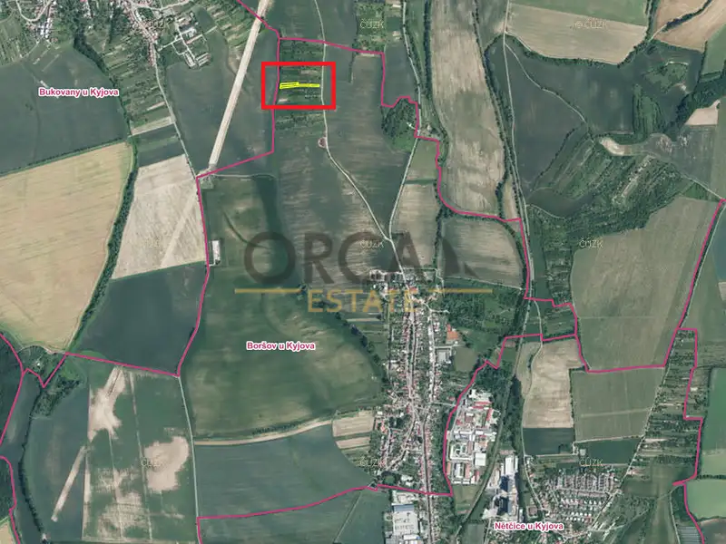 Prodej zahrady 2427 m², Kyjov – náhled fotky 3