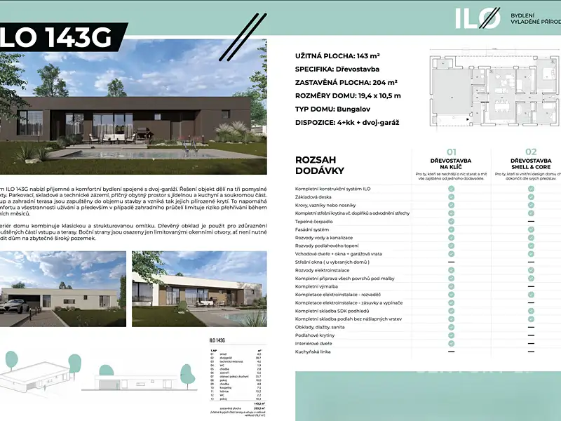 Prodej projektu na klíč 143 m², pozemek 1003 m², Březnice – náhled fotky 2