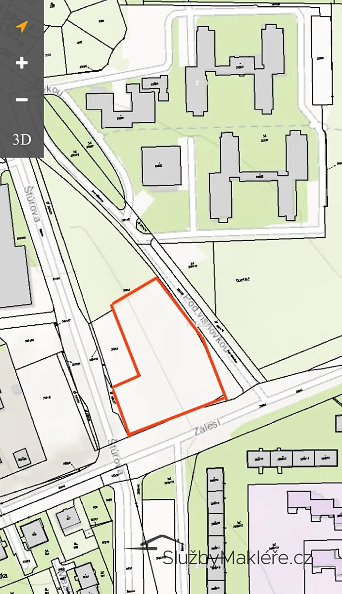 Pronájem pozemku 6800 m²