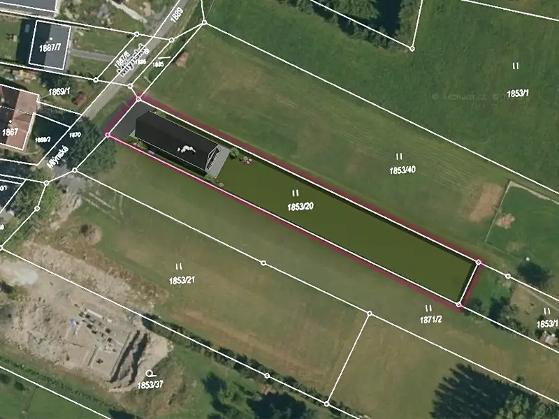 Prodej stavebního pozemku 1159 m², Bohumín – náhled fotky 2